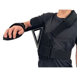 Comfortland shoulder arm abduction system brace black size Small